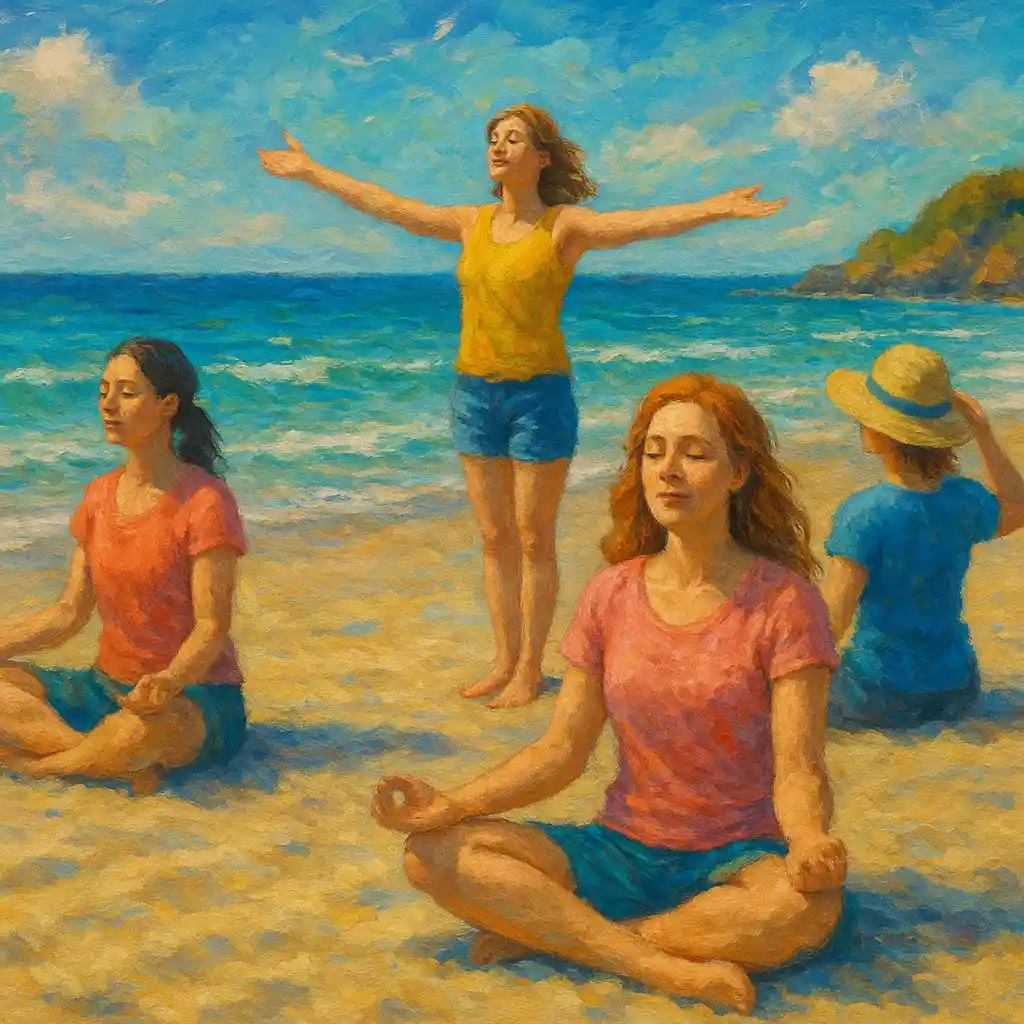 Beach Experience with Relaxation Techniques: A Calm, Joyful Canadian Getaway for Women