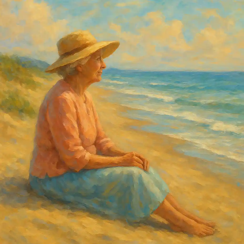New England Beaches: A Gentle Guide to Deep Relaxation for Senior Women